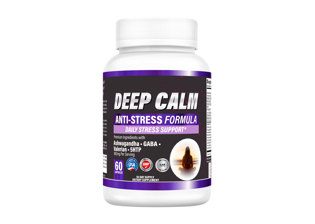 Deep Calm - Anxiety Relief Supplement - 60 Capsules