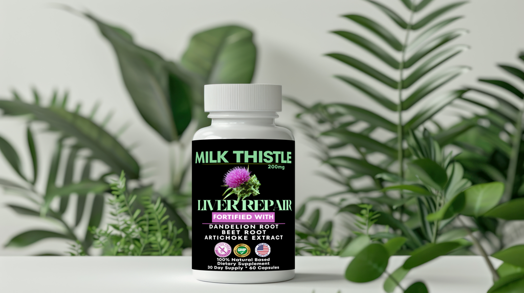 Milk Thistle Liver Support, Fortified With Dandelion, Beet Root, Artichoke