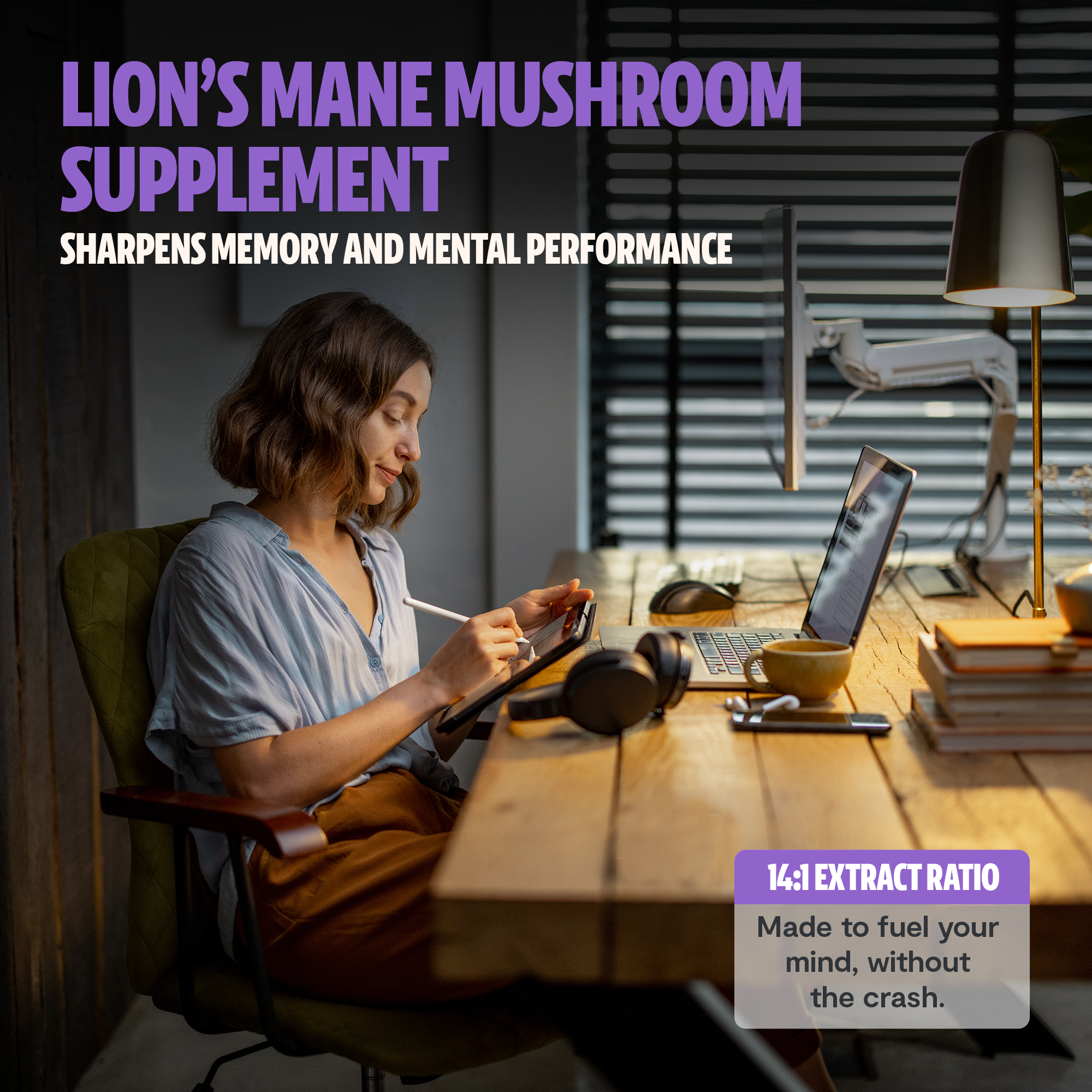Lion's Mane Mushroom Extract Powder