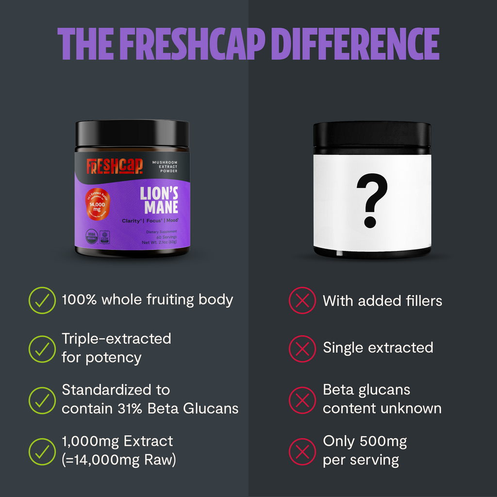 Lion's Mane Mushroom Extract Powder